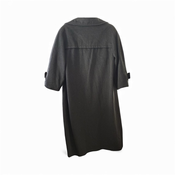 Sophisticated Black Trench Coat for Women - Picture 5 of 6